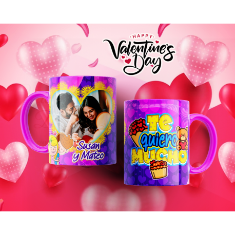 Bolas Personalizadas de Navidad Color Rojo 6 cm con Caja