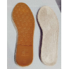 Suelas de alpargata planas Nº38 PRYM – Para personalizar