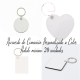 Llavero de madera sublimable personalizado para comunión – doble cara a color (pedido mínimo 20 unidades)