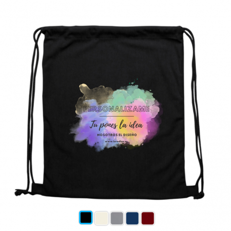 Mochila Premium de Algodón Personalizada con Logo para Merchandising – Desde 20 Unidades