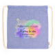 Mochila de Algodón Reciclado Personalizada – Jaspeada en Colores Pastel