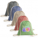 Mochila de Algodón Reciclado Personalizada con Logo – Desde 20 Unidades