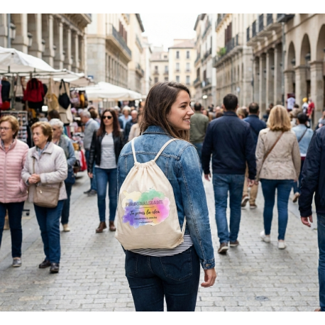 Mochila Premium de Algodón Personalizada para Empresas y Eventos