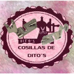 Prensatelas Industrial para coser Dobladillo Estrecho de 3.2 mm en maquina de coser industrial - liquidación