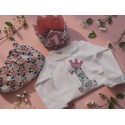 Conjunto de cumpleaños personalizado (camiseta + pantalón + corona)