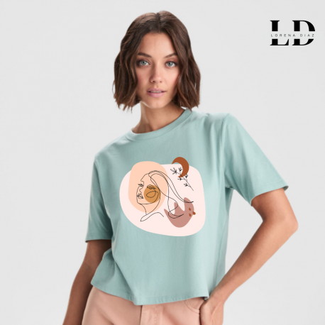 Camiseta “Alma Serena” – Diseño minimalista femenino