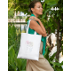 Tote Bag “Alma en Flor” – Bolsa de tela diseño floral minimalista