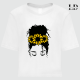 Camiseta “Aura Solar” – Diseño girasoles minimalista