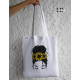 Tote Bag “Aura Solar” – Bolsa de tela girasoles minimalista