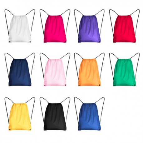 Mochila saco barata en varios colores