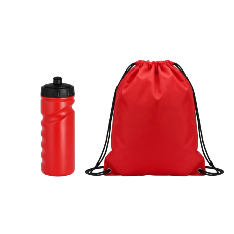 Pack Mochila saco mas bidón personalizados con tu diseño