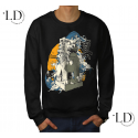 Patrón Sudadera Hombre Escalado a 6 tallas