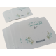 Tarjetas Personalizadas para Joyería y Regalos por 10 unidades
