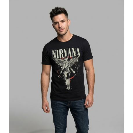 Camiseta Nirvana Vintage Unisex – Algodón 100%