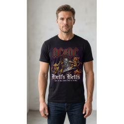Camiseta AC/DC Hell's Bells Unisex – Algodón 100%