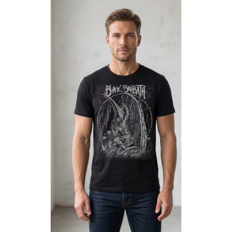 Camiseta Black Sabbath Dark Angel Unisex – Algodón 100%