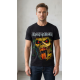 Camiseta Iron Maiden Eddie Clásico Negra Unisex