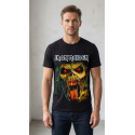 Camiseta Iron Maiden Eddie Clásico Negra Unisex