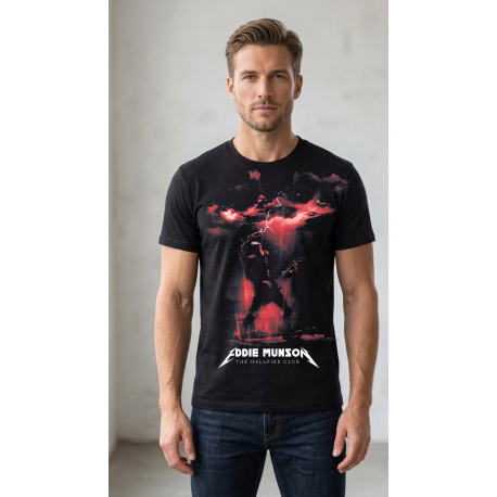 Camiseta Hellfire Club Eddie Munson Negra Unisex