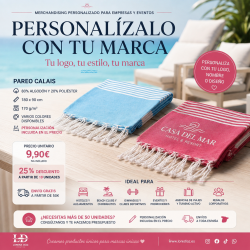 Pareo Calais de Algodón 180x90 cm Personalizable