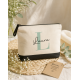 Neceser de Algodón Bicolor Personalizable