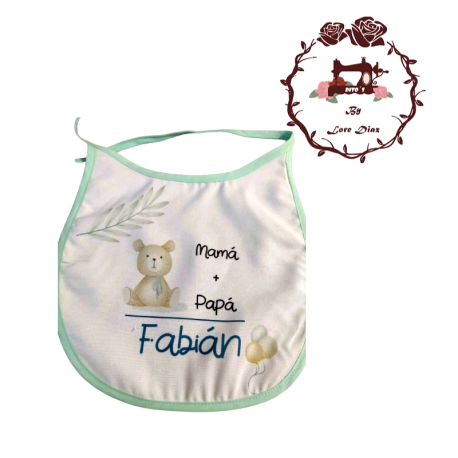 Baberos personalizados con fotos y frases