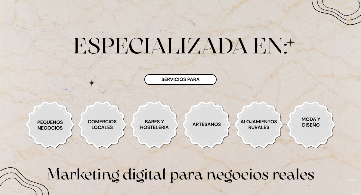 Especializada en marketing