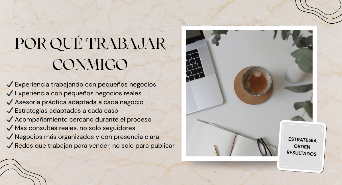 Porque Trabajar conmigo